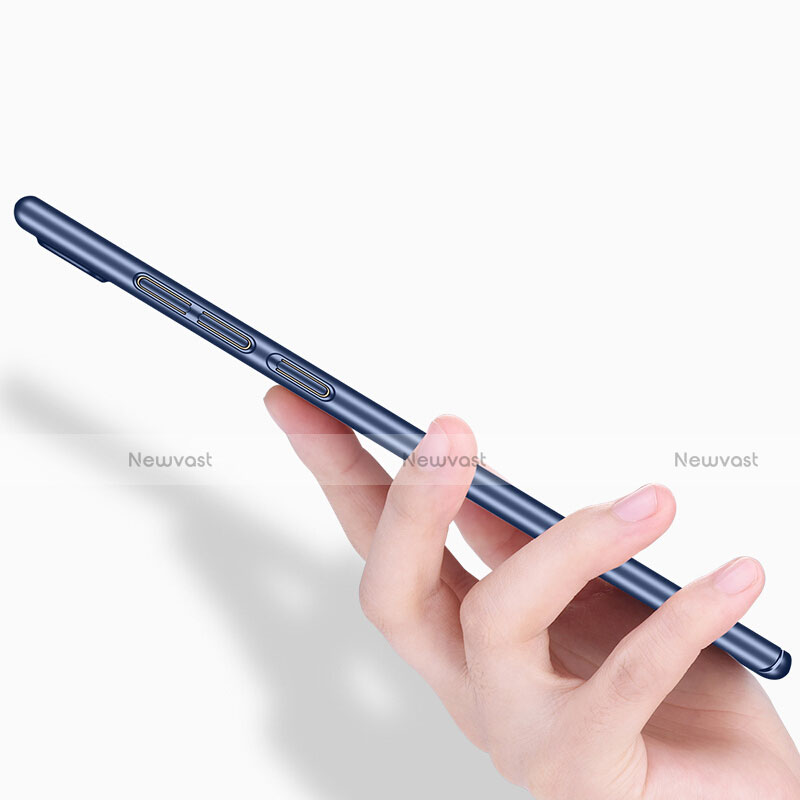 Hard Rigid Plastic Matte Finish Cover M03 for Huawei Honor View 10 Blue