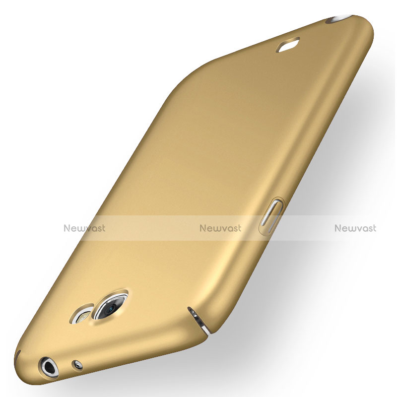 Hard Rigid Plastic Matte Finish Cover M03 for Samsung Galaxy Note 2 N7100 N7105 Gold
