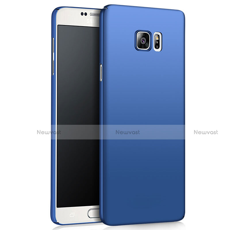 Hard Rigid Plastic Matte Finish Cover M03 for Samsung Galaxy Note 5 N9200 N920 N920F Blue