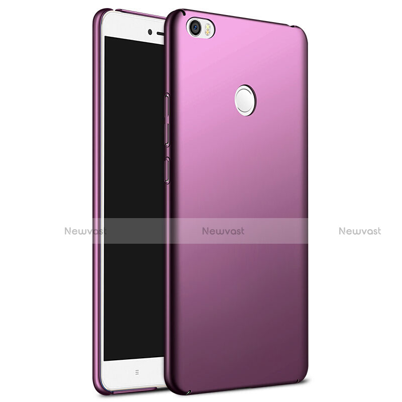 Hard Rigid Plastic Matte Finish Cover M03 for Xiaomi Mi Max Purple