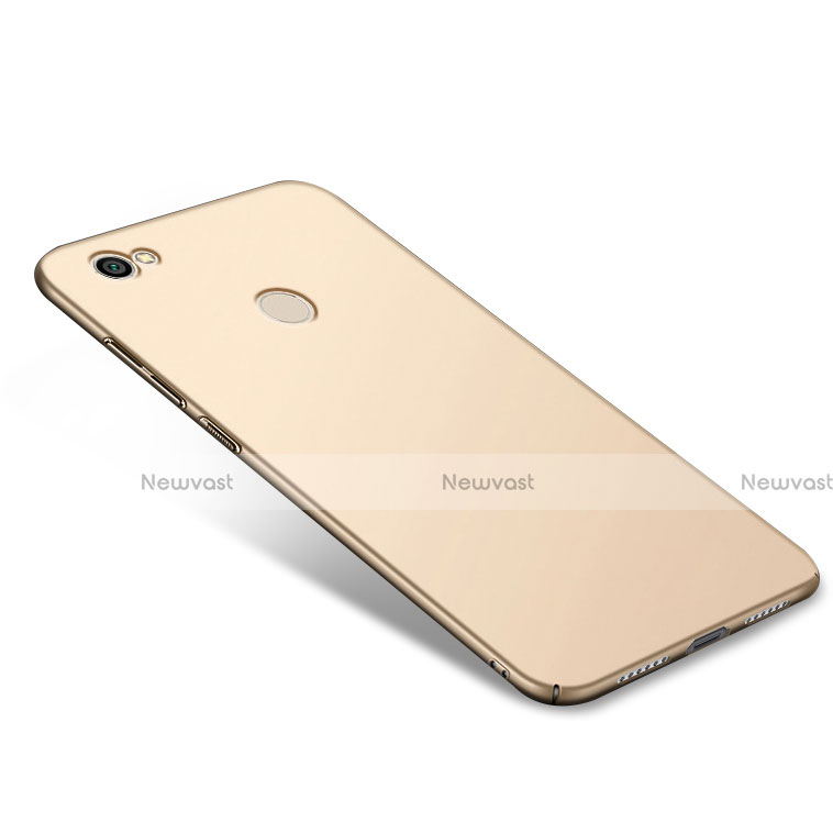 Hard Rigid Plastic Matte Finish Cover M03 for Xiaomi Redmi Note 5A High Edition Gold