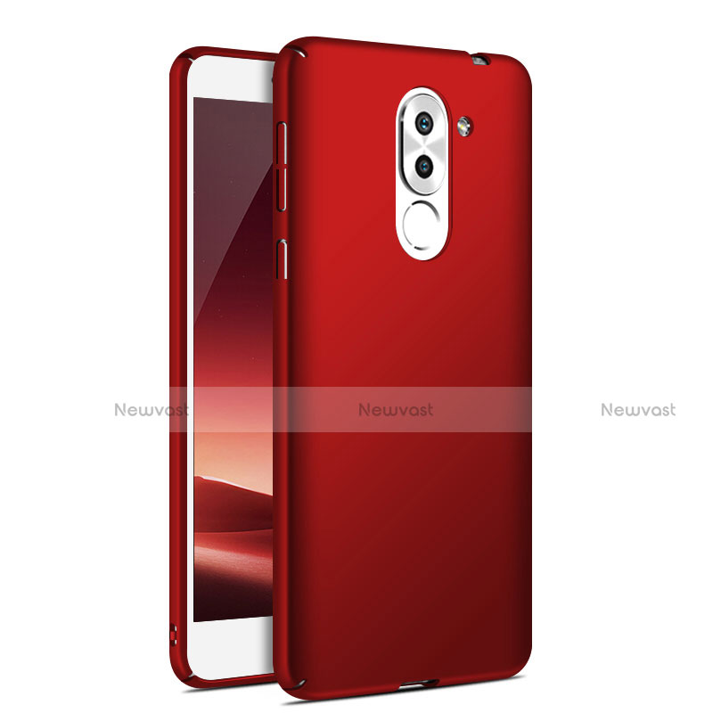 Hard Rigid Plastic Matte Finish Cover M04 for Huawei GR5 (2017) Red