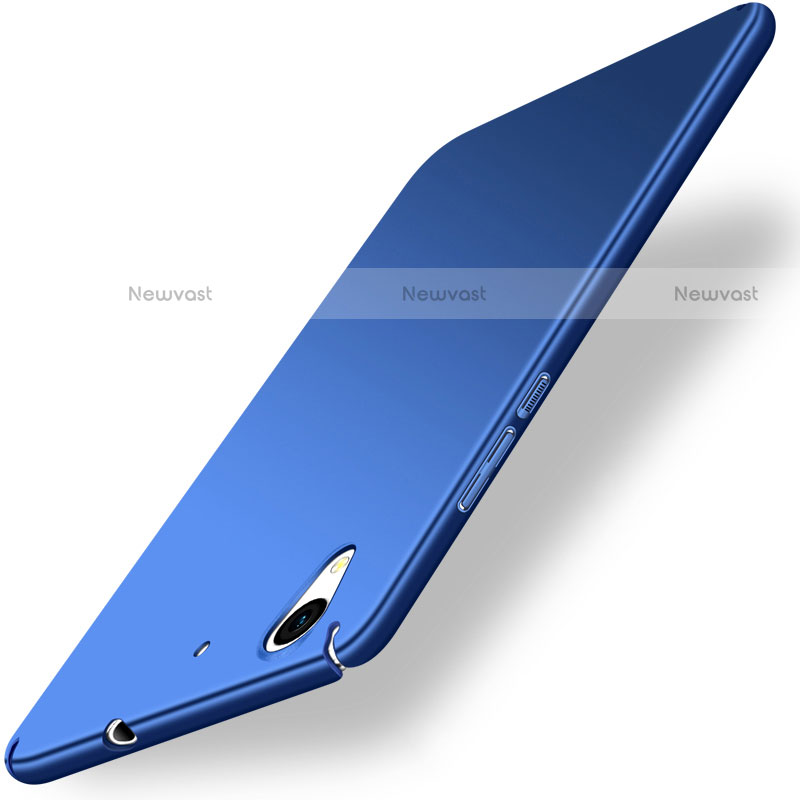 Hard Rigid Plastic Matte Finish Cover M04 for Huawei Honor 5A Blue