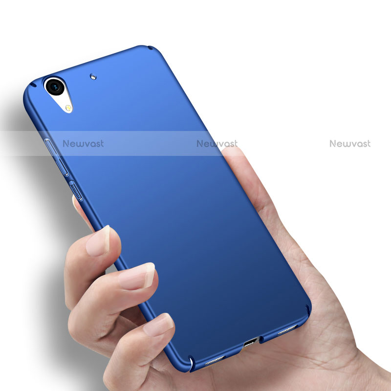 Hard Rigid Plastic Matte Finish Cover M04 for Huawei Honor 5A Blue