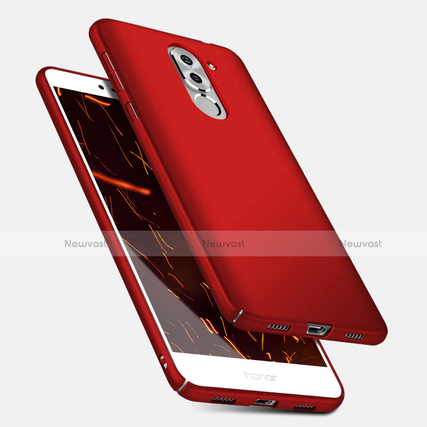 Hard Rigid Plastic Matte Finish Cover M04 for Huawei Honor 6X Red