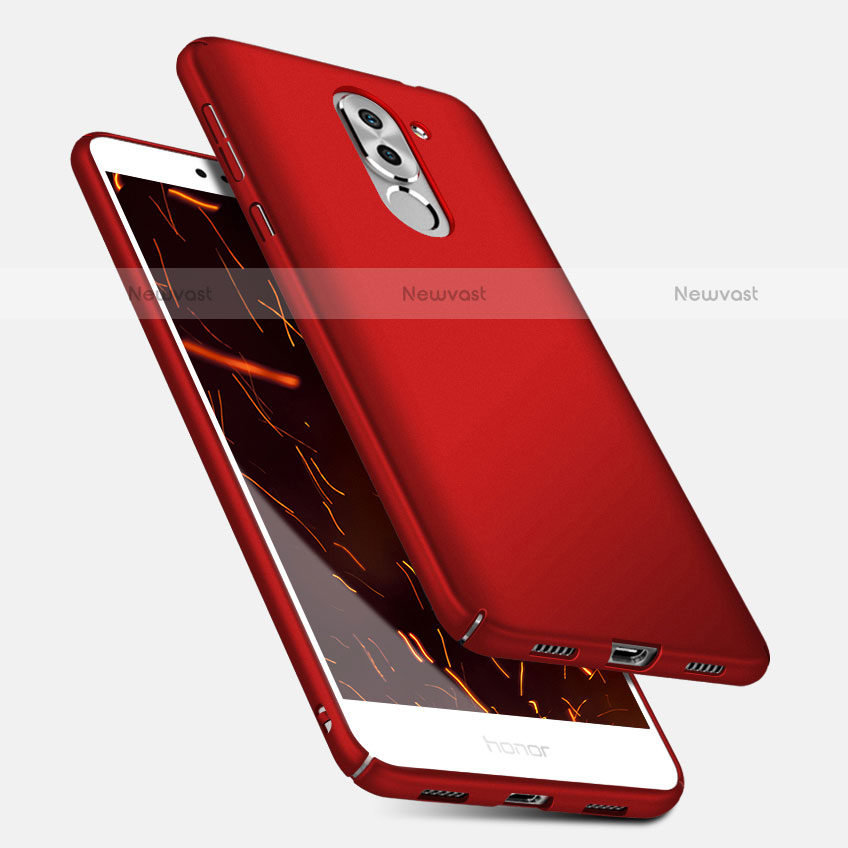 Hard Rigid Plastic Matte Finish Cover M04 for Huawei Mate 9 Lite Red