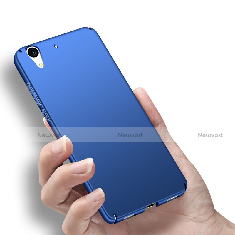 Hard Rigid Plastic Matte Finish Cover M04 for Huawei Y6 II 5 5 Blue
