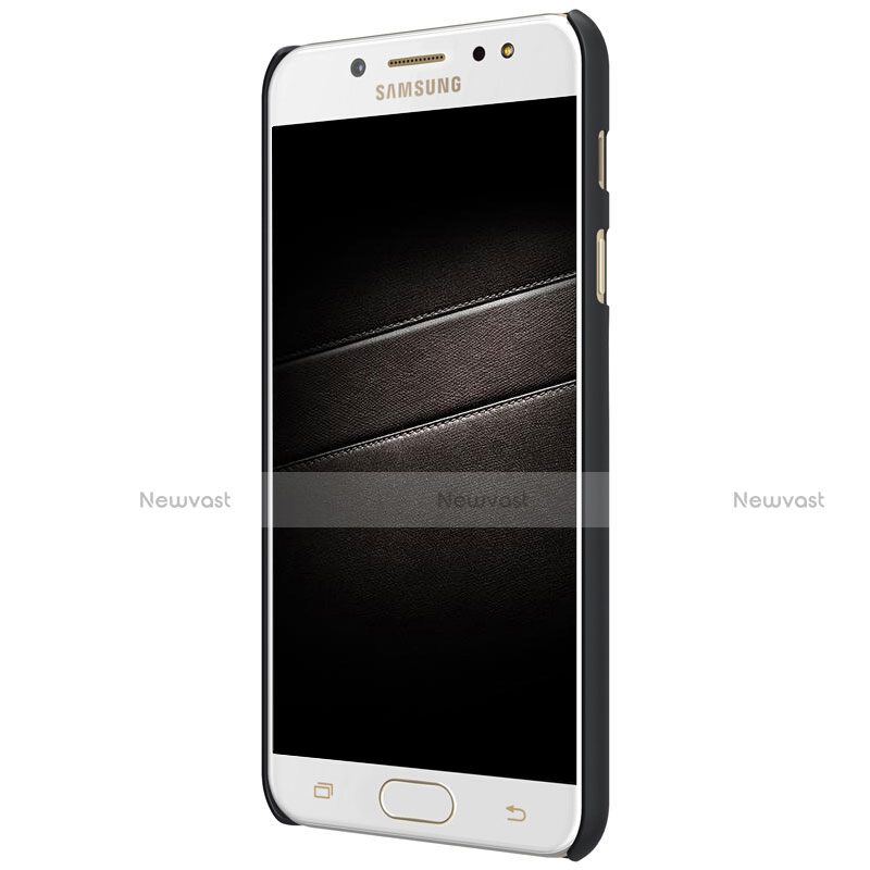 Hard Rigid Plastic Matte Finish Cover M04 for Samsung Galaxy J7 Plus Black