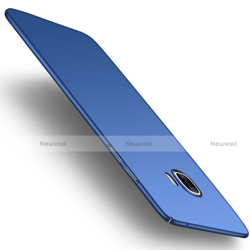 Hard Rigid Plastic Matte Finish Cover M05 for Samsung Galaxy C7 SM-C7000 Blue