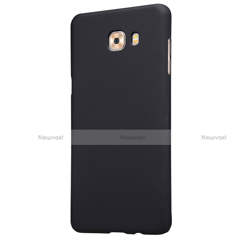 Hard Rigid Plastic Matte Finish Cover M05 for Samsung Galaxy C9 Pro C9000 Black