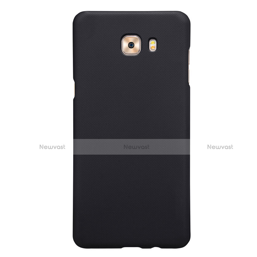 Hard Rigid Plastic Matte Finish Cover M05 for Samsung Galaxy C9 Pro C9000 Black