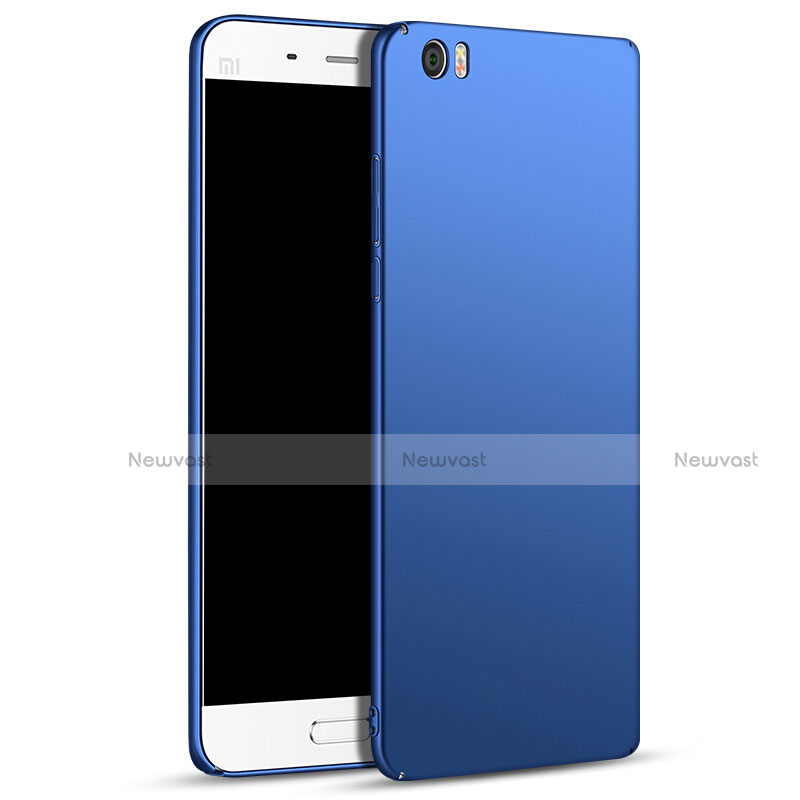 Hard Rigid Plastic Matte Finish Cover M05 for Xiaomi Mi 5 Blue
