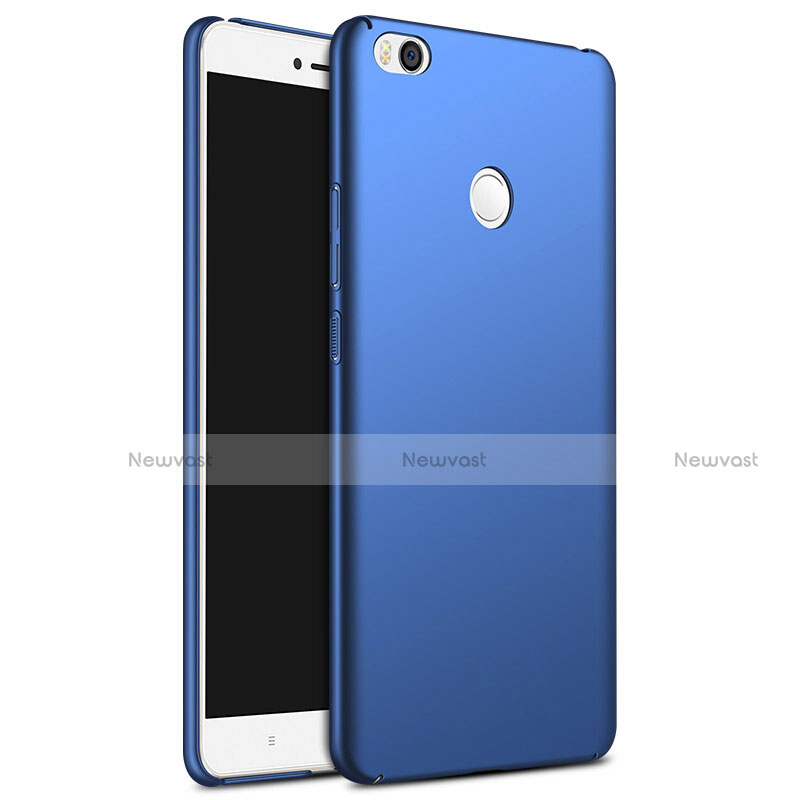Hard Rigid Plastic Matte Finish Cover M05 for Xiaomi Mi Max 2 Blue