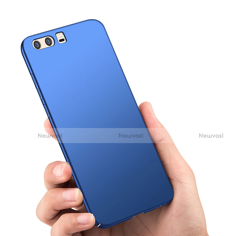 Hard Rigid Plastic Matte Finish Cover M09 for Huawei P10 Blue