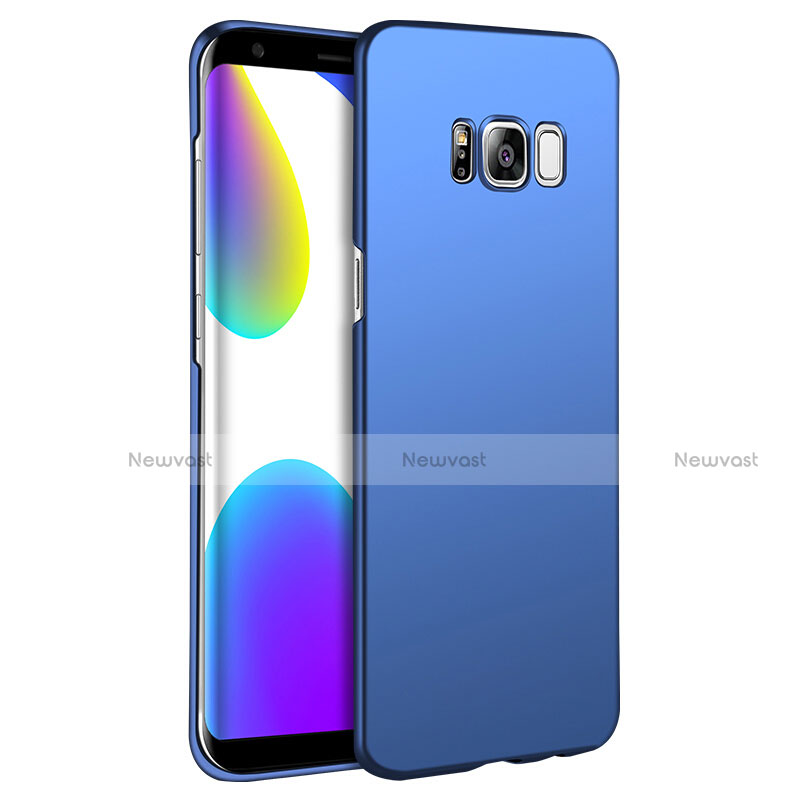 Hard Rigid Plastic Matte Finish Cover M12 for Samsung Galaxy S8 Plus Blue