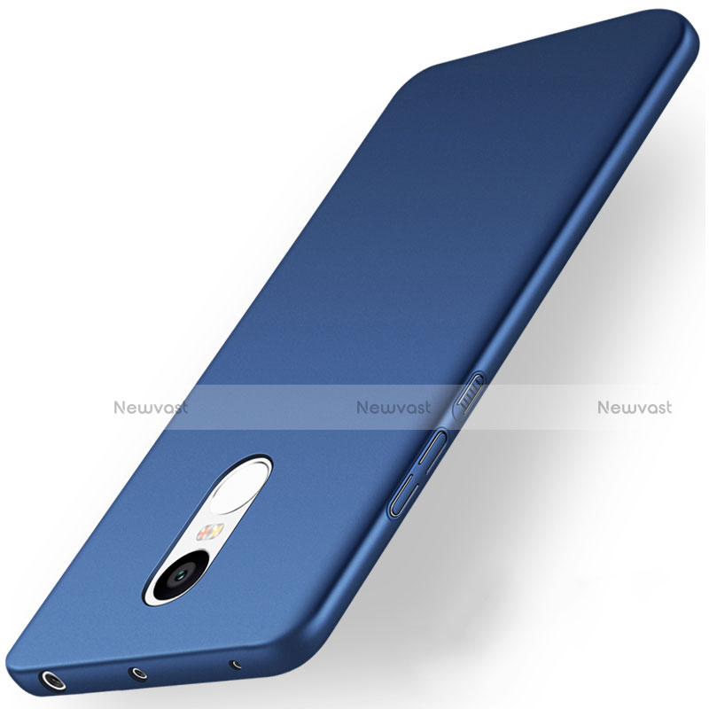 Hard Rigid Plastic Matte Finish Cover Q03 for Xiaomi Redmi Note 4 Blue