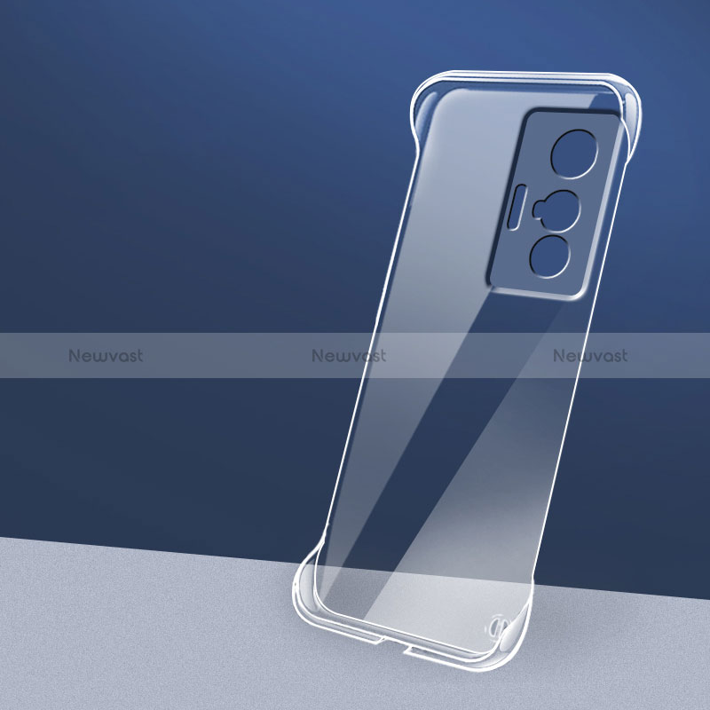 Hard Rigid Plastic Matte Finish Frameless Case Back Cover for Vivo X70 5G