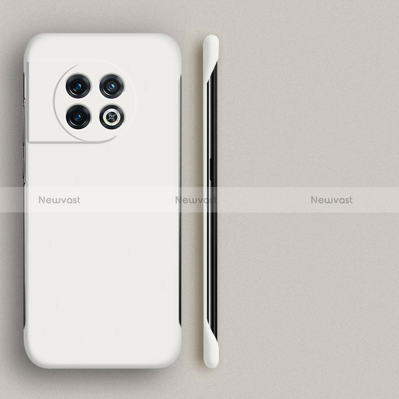 Hard Rigid Plastic Matte Finish Frameless Case Back Cover P01 for OnePlus 11 5G