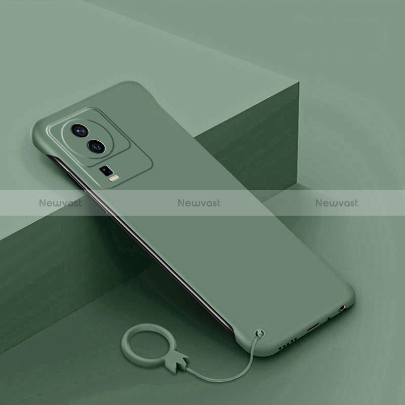Hard Rigid Plastic Matte Finish Frameless Case Back Cover P01 for Vivo iQOO Neo7 5G