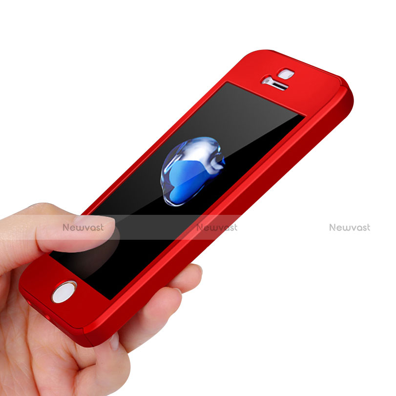 Hard Rigid Plastic Matte Finish Front and Back Case 360 Degrees Cover for Apple iPhone 5