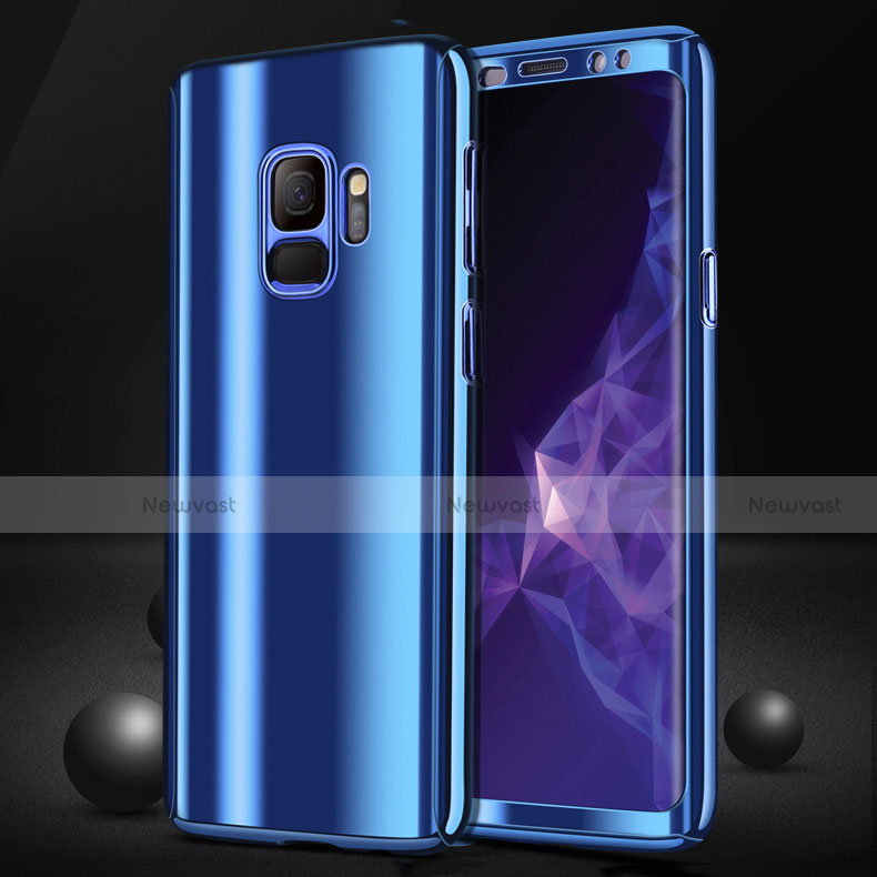 Hard Rigid Plastic Matte Finish Front and Back Case Cover 360 Degrees for Samsung Galaxy S9