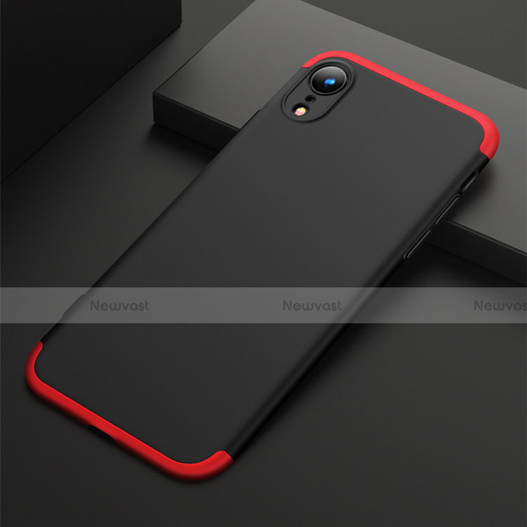 Hard Rigid Plastic Matte Finish Front and Back Cover Case 360 Degrees for Apple iPhone XR