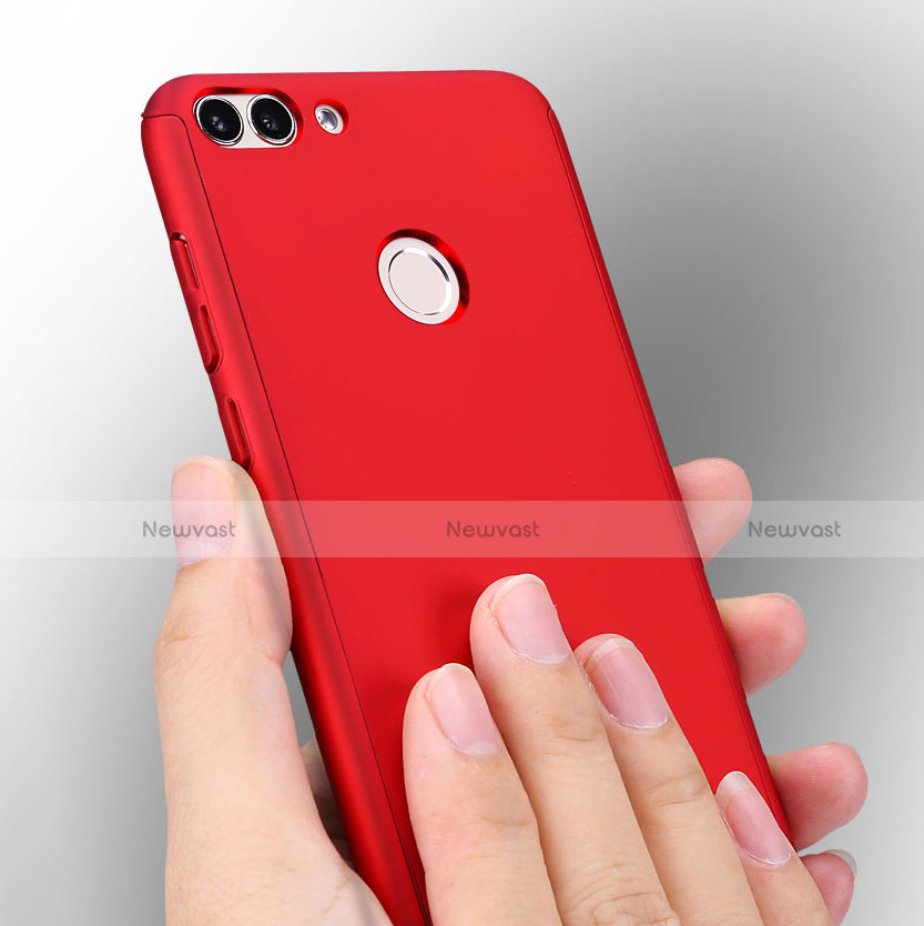 Hard Rigid Plastic Matte Finish Front and Back Cover Case 360 Degrees for Huawei Enjoy 7S