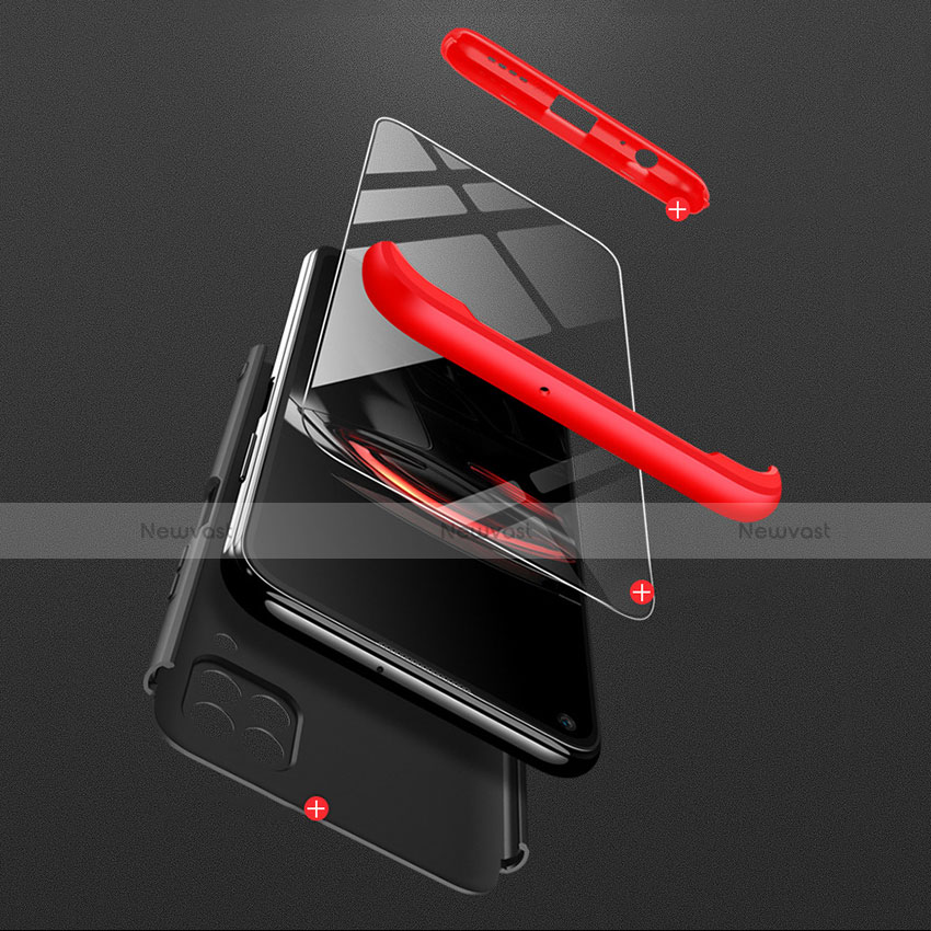 Hard Rigid Plastic Matte Finish Front and Back Cover Case 360 Degrees for Huawei Nova 6 SE