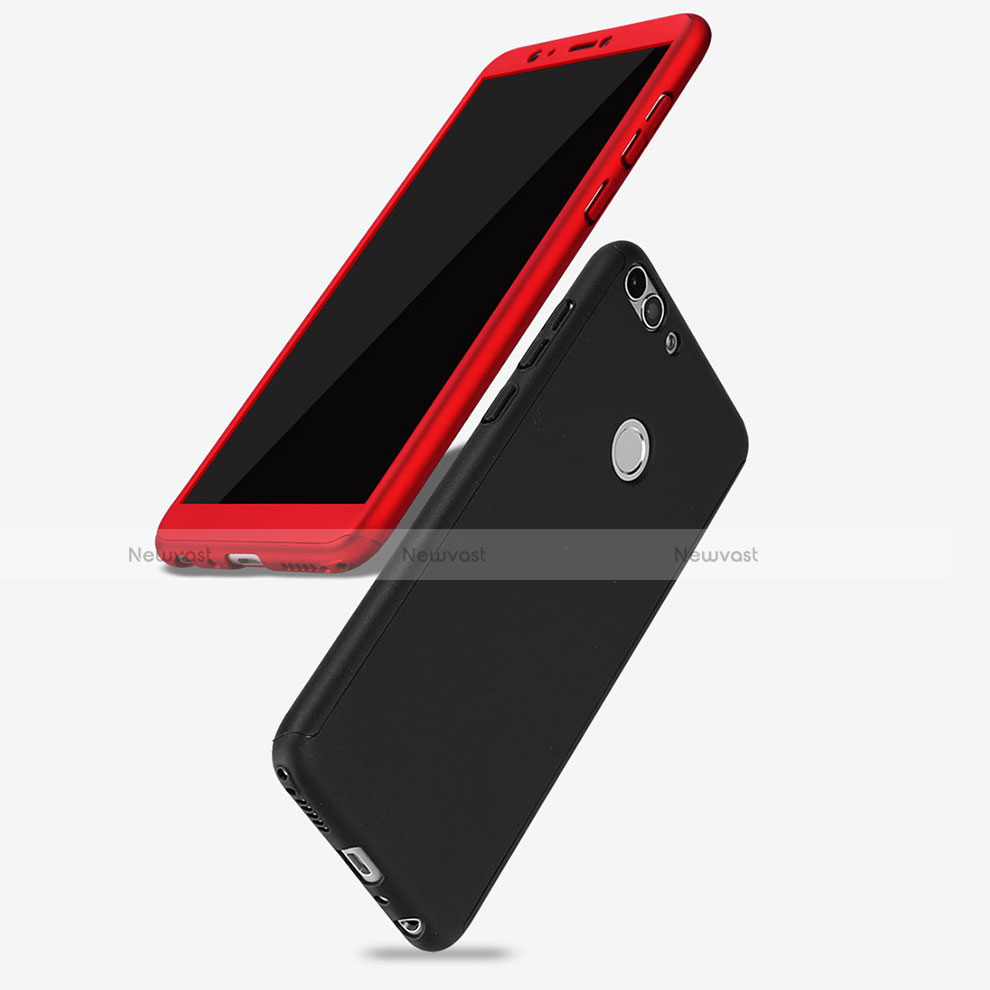 Hard Rigid Plastic Matte Finish Front and Back Cover Case 360 Degrees for Huawei P Smart