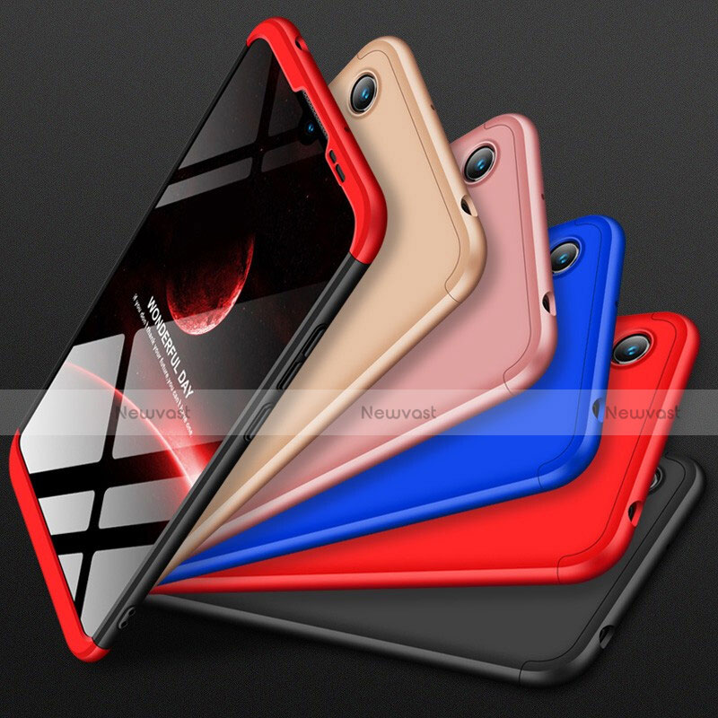 Hard Rigid Plastic Matte Finish Front and Back Cover Case 360 Degrees for Huawei Y6 (2019)