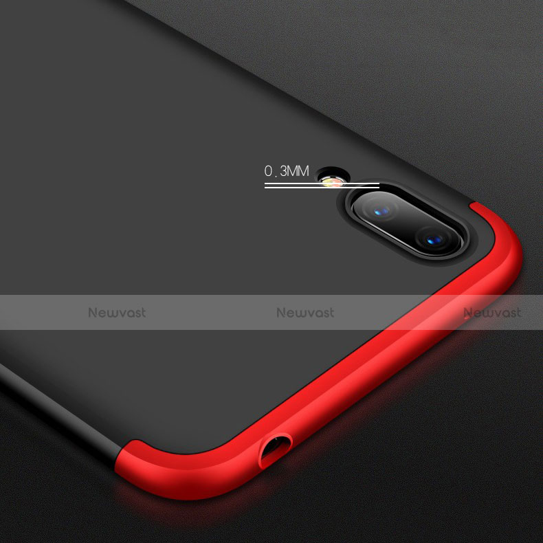 Hard Rigid Plastic Matte Finish Front and Back Cover Case 360 Degrees for Huawei Y7 (2019)
