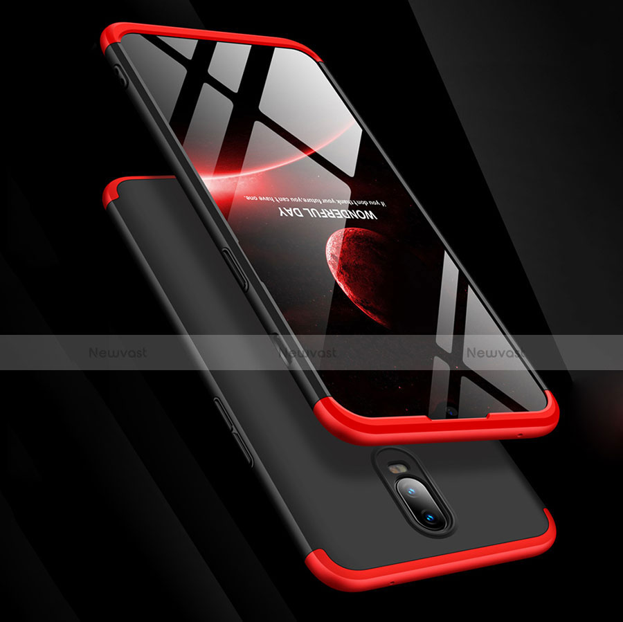 Hard Rigid Plastic Matte Finish Front and Back Cover Case 360 Degrees for OnePlus 6T