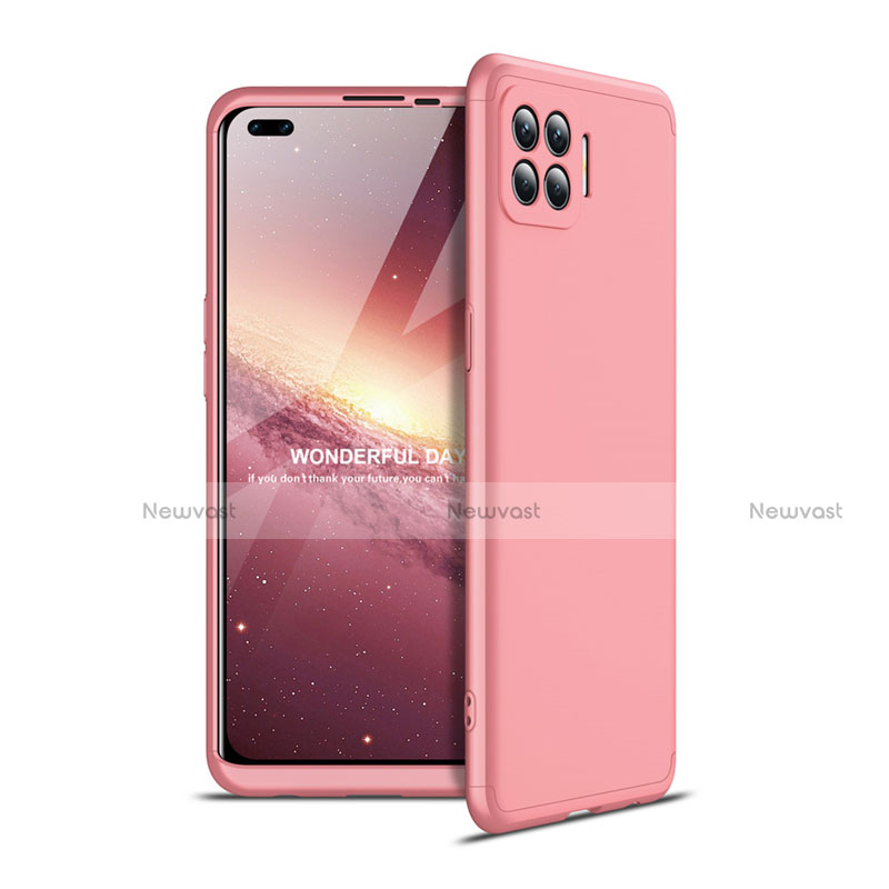 Hard Rigid Plastic Matte Finish Front and Back Cover Case 360 Degrees for Oppo A93