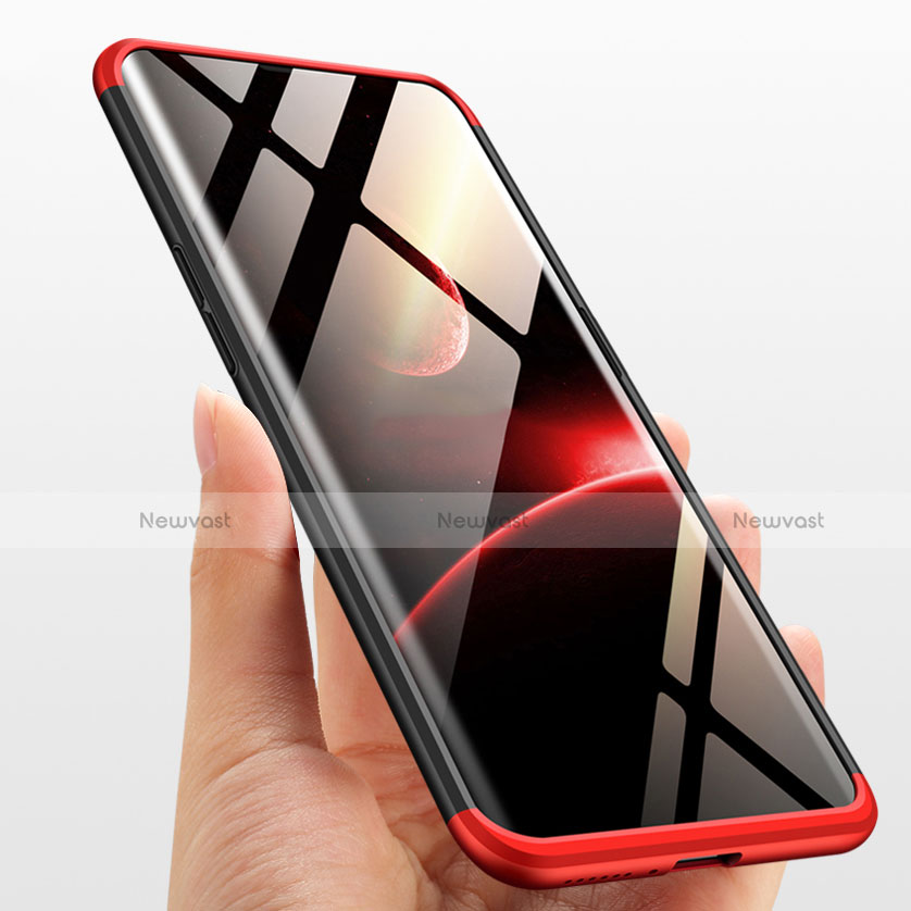 Hard Rigid Plastic Matte Finish Front and Back Cover Case 360 Degrees for Oppo Find X