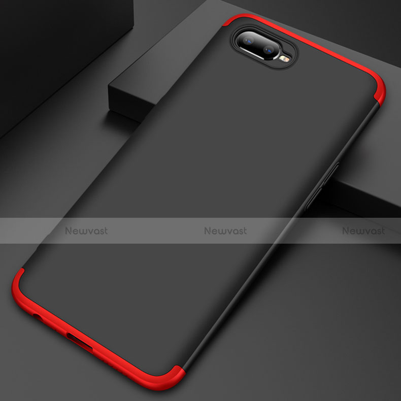Hard Rigid Plastic Matte Finish Front and Back Cover Case 360 Degrees for Oppo R17 Neo