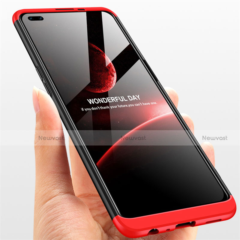 Hard Rigid Plastic Matte Finish Front and Back Cover Case 360 Degrees for Oppo Reno4 Lite