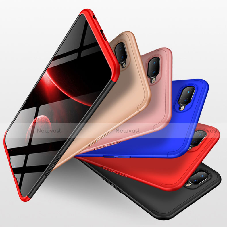 Hard Rigid Plastic Matte Finish Front and Back Cover Case 360 Degrees for Oppo RX17 Neo