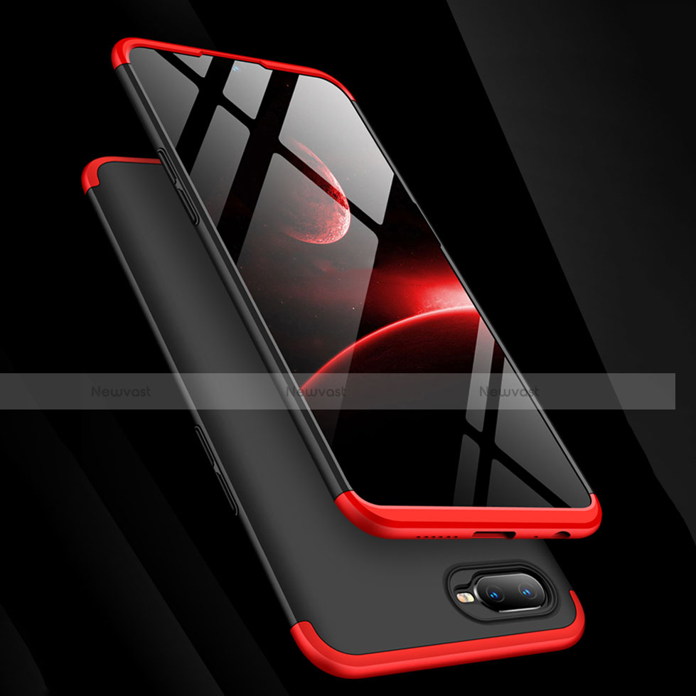 Hard Rigid Plastic Matte Finish Front and Back Cover Case 360 Degrees for Oppo RX17 Neo