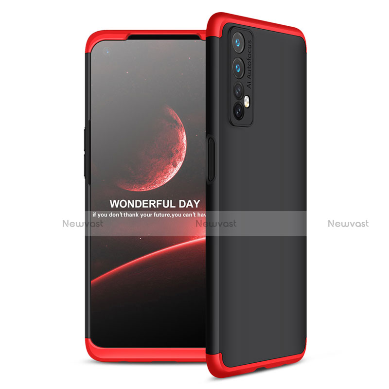 Hard Rigid Plastic Matte Finish Front and Back Cover Case 360 Degrees for Realme 7