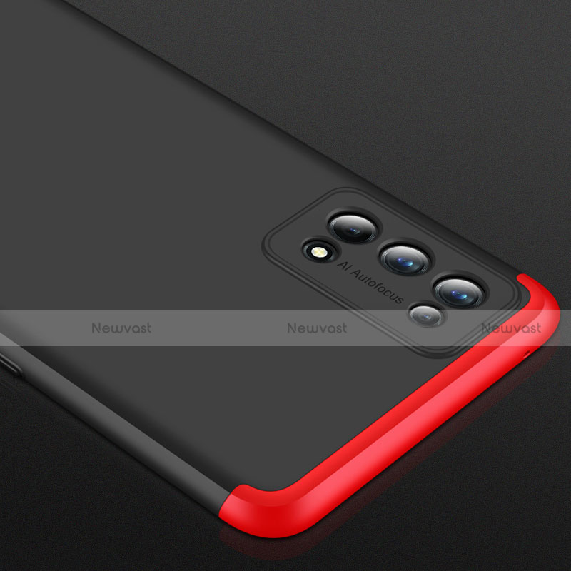 Hard Rigid Plastic Matte Finish Front and Back Cover Case 360 Degrees for Realme 7 Pro