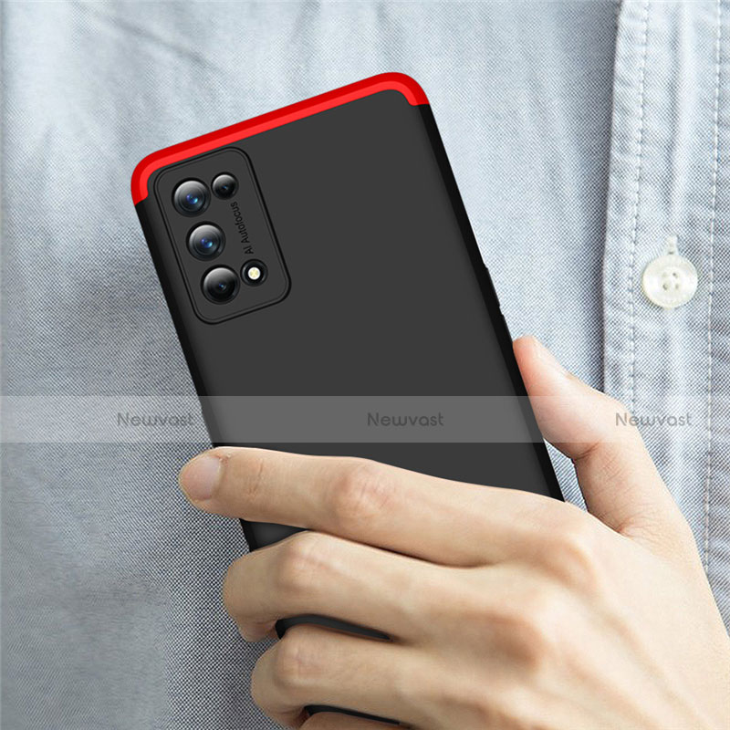 Hard Rigid Plastic Matte Finish Front and Back Cover Case 360 Degrees for Realme 7 Pro