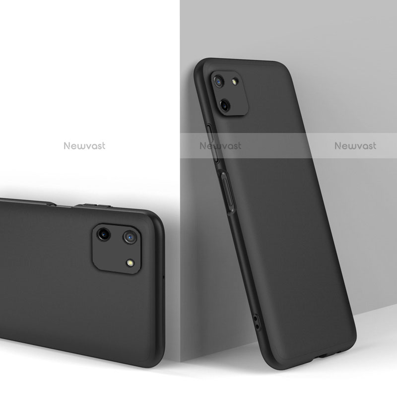 Hard Rigid Plastic Matte Finish Front and Back Cover Case 360 Degrees for Realme C11