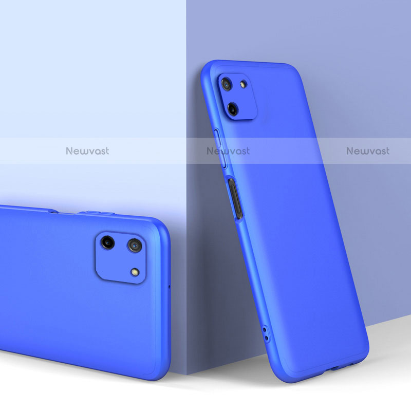 Hard Rigid Plastic Matte Finish Front and Back Cover Case 360 Degrees for Realme C11