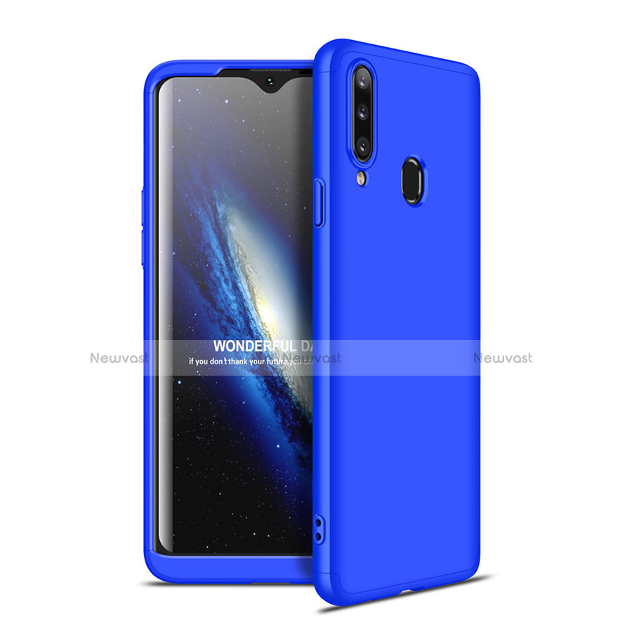 Hard Rigid Plastic Matte Finish Front and Back Cover Case 360 Degrees for Samsung Galaxy A20s