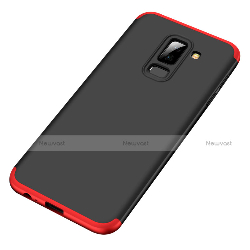 Hard Rigid Plastic Matte Finish Front and Back Cover Case 360 Degrees for Samsung Galaxy A6 Plus (2018)