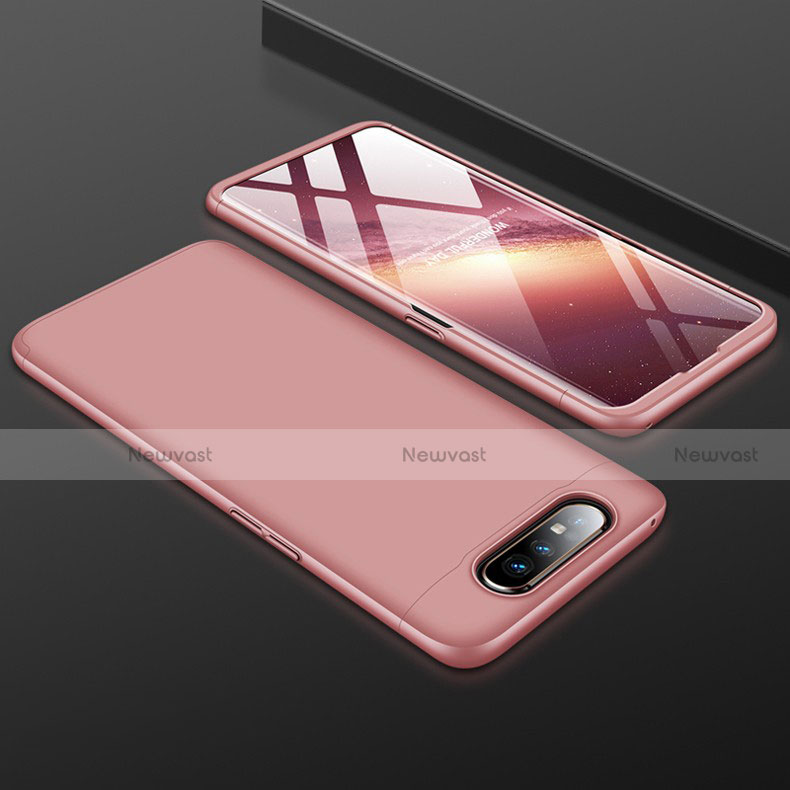 Hard Rigid Plastic Matte Finish Front and Back Cover Case 360 Degrees for Samsung Galaxy A90 4G