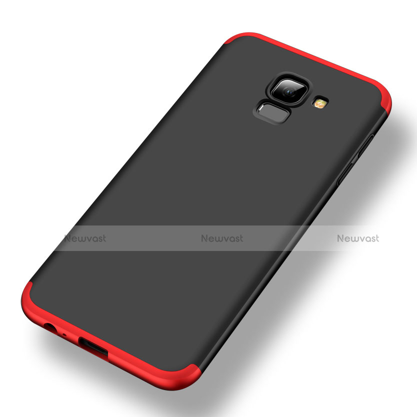 Hard Rigid Plastic Matte Finish Front and Back Cover Case 360 Degrees for Samsung Galaxy J6 (2018) J600F
