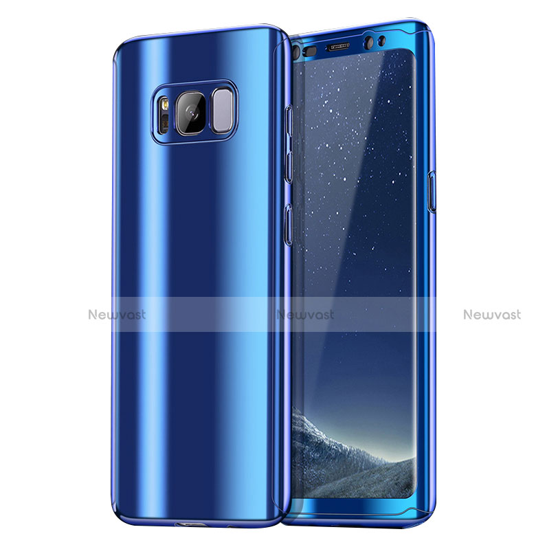 Hard Rigid Plastic Matte Finish Front and Back Cover Case 360 Degrees for Samsung Galaxy S8 Plus