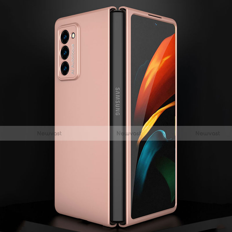Hard Rigid Plastic Matte Finish Front and Back Cover Case 360 Degrees for Samsung Galaxy Z Fold2 5G