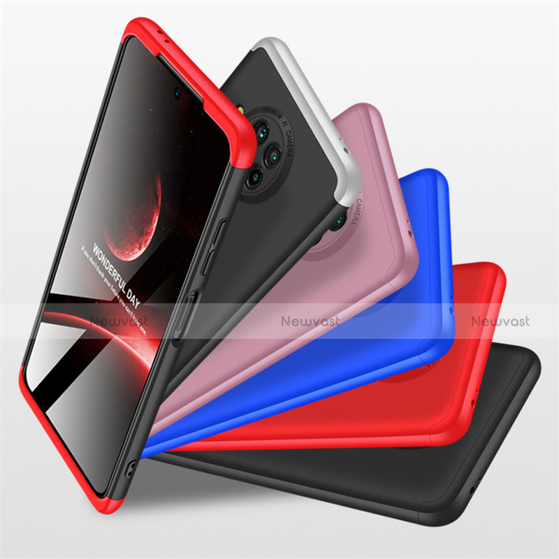 Hard Rigid Plastic Matte Finish Front and Back Cover Case 360 Degrees for Xiaomi Mi 10i 5G